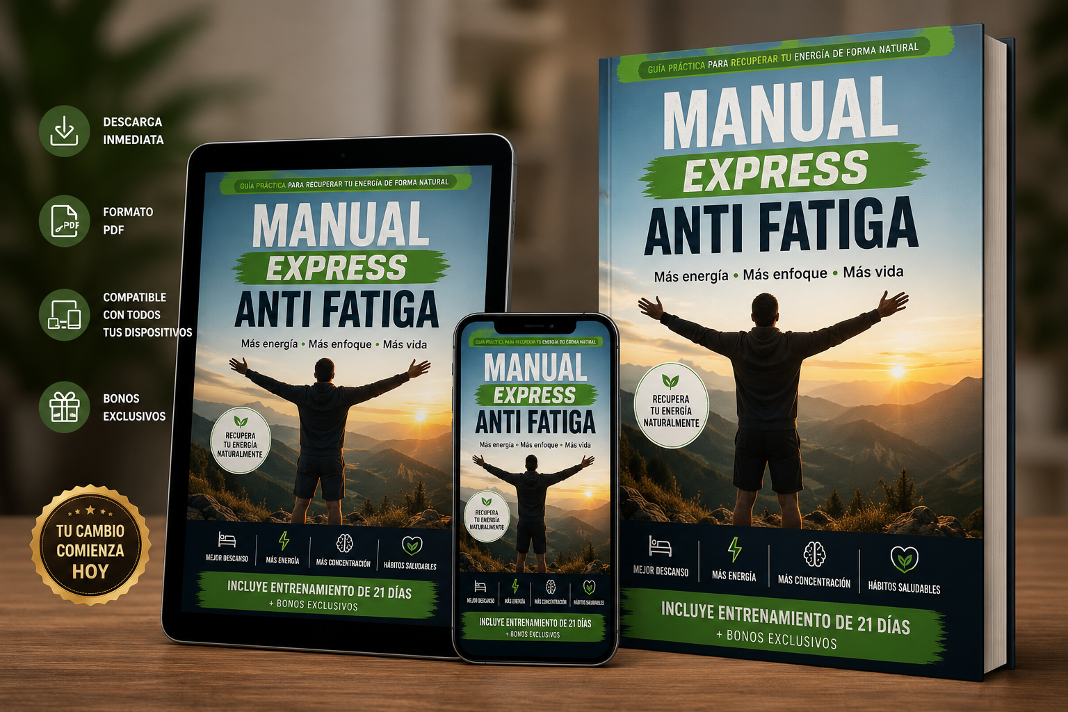 EBOOK EXPRESS ANTI FATIGA + BONO INCLUIDO